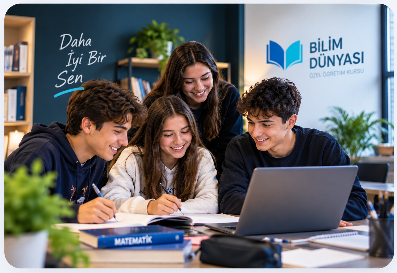 Bilim Dünyası öğrencileri