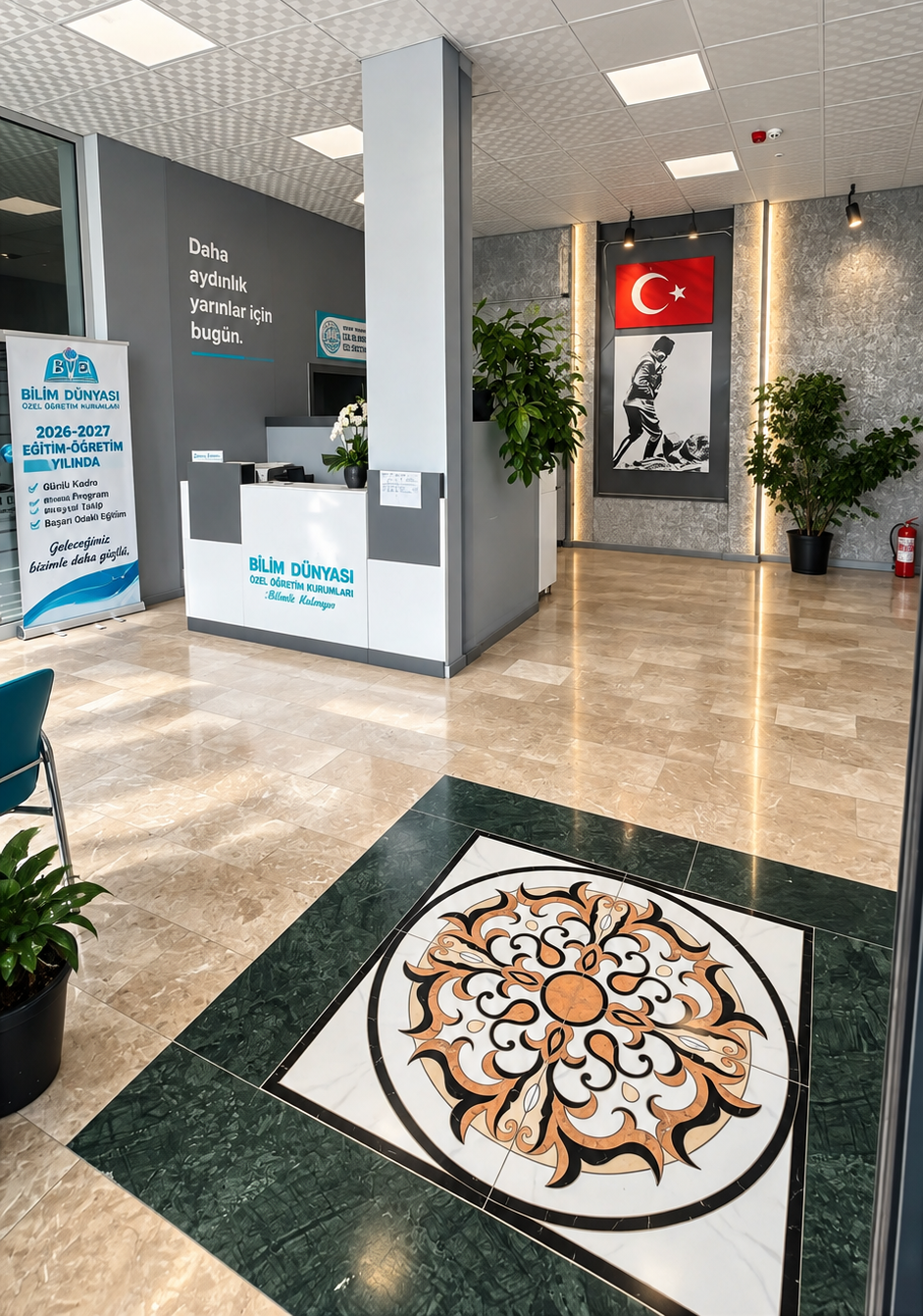 Bilim Dünyası öğrencileri